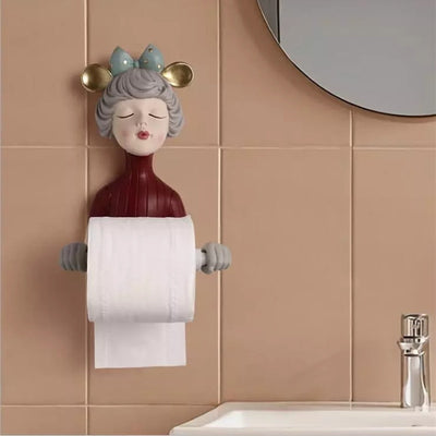 Statue Toilet Roll Holder