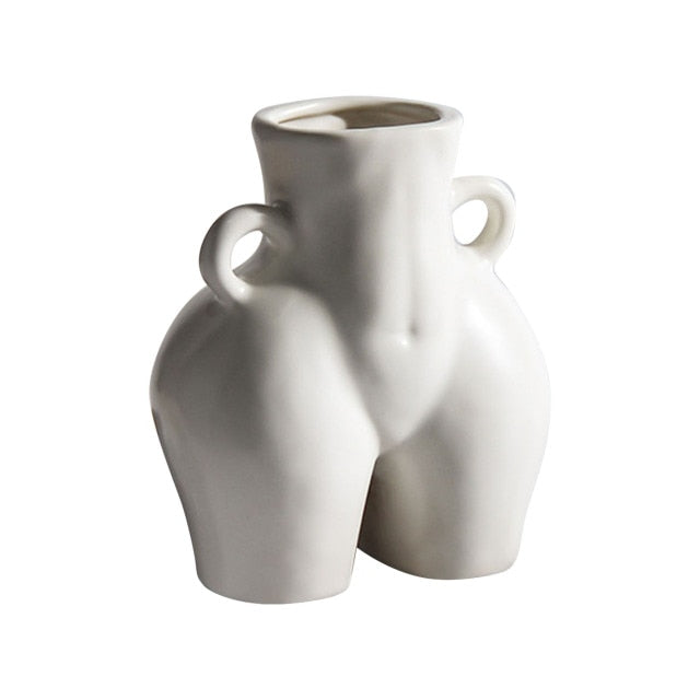 Nude Hips Ceramic Vase